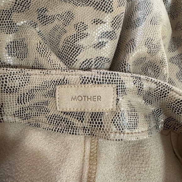 Mother HW seamless Ankle Running with a sweet talker animal print pants, 24 - Picture 4 of 8